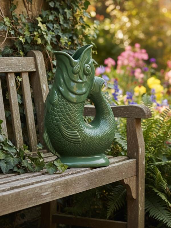 Wade Ceramics Gluggle Jug - Mini (Color: Green) product image