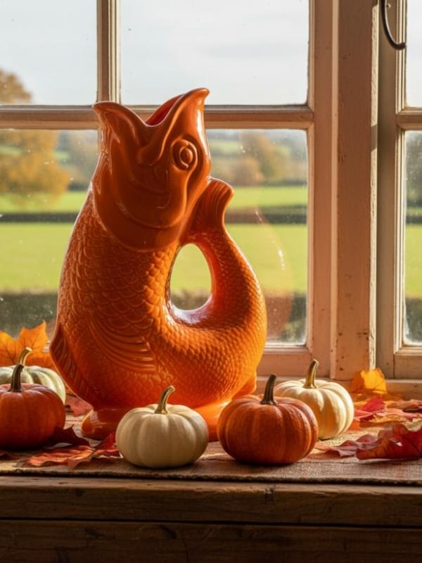 Wade Ceramics Gluggle Jug - Mini (Color - Orange) product image