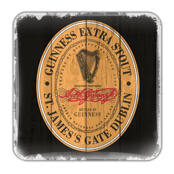 Guinness Heritage Label Epoxy Magnet