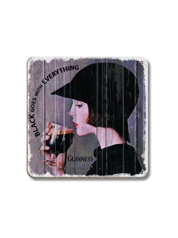 Guinness Nostalgic Coaster - Girl