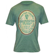 Guinness Green Distressed Gaelic Label T-Shirt product image