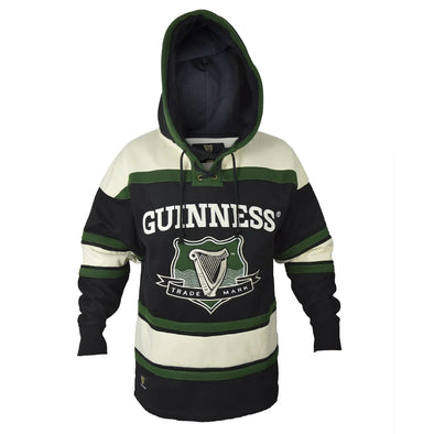 Guinness Green Hockey Style Hooded Sweathirt