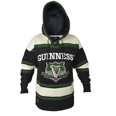 Guinness Green Hockey Style Hooded Sweathirt Size XXL