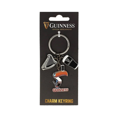 Guinness Toucan Charm Keyring