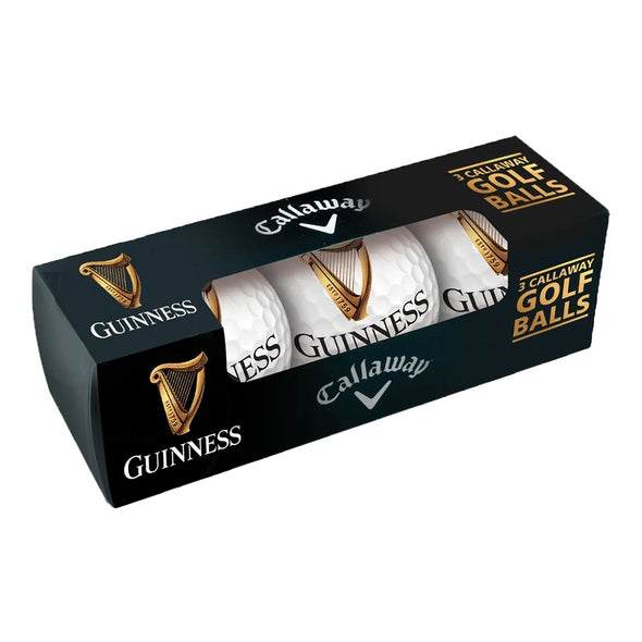 Guinness Guinness Comtemporary 3PK Golf Balls