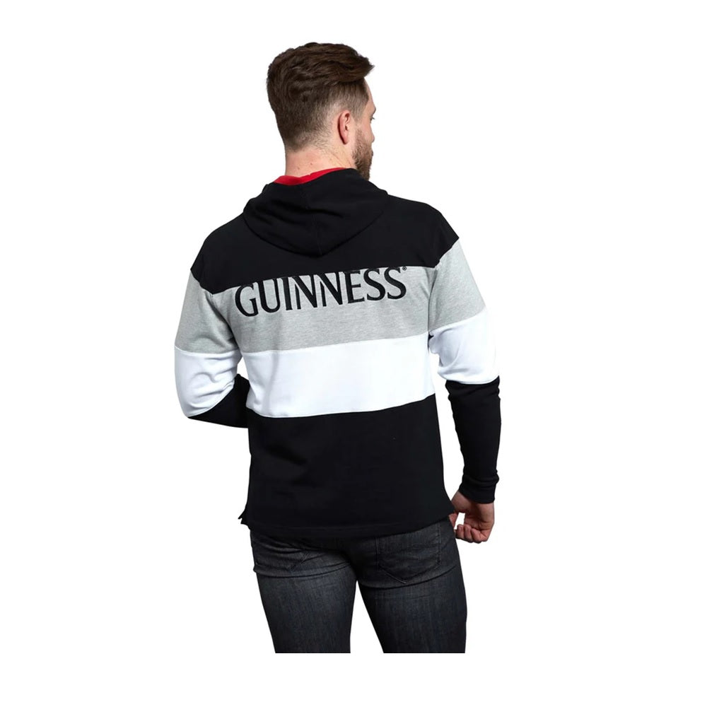 Guinness Black and Red Toucan Long Sleeve Rugby Jersey