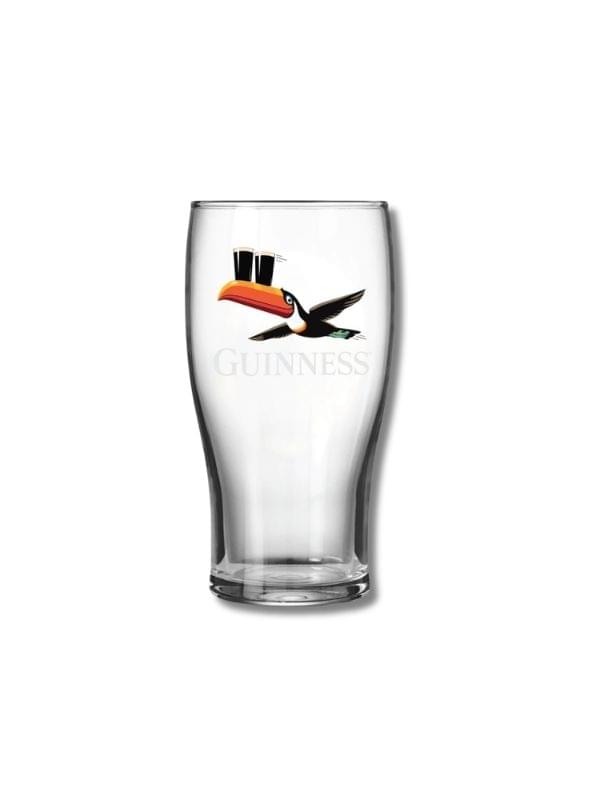 Guinness Gilroy Flying Toucan Pint Glass