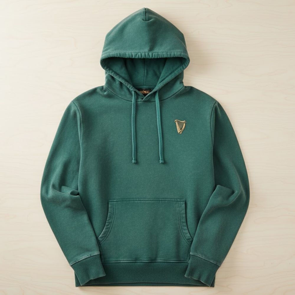 Guinness Forest Green & Gold Toucan Hoddie
