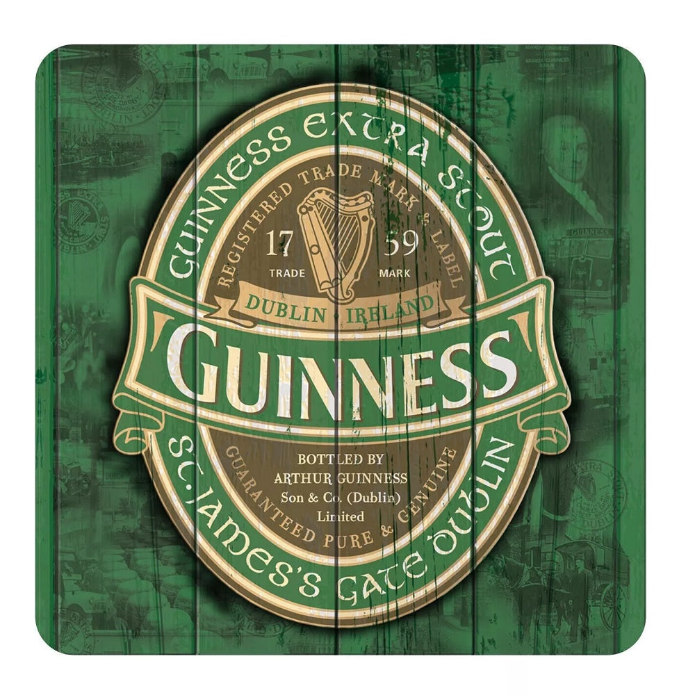 Guinness Ireland Label Coaster