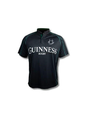 Guinness Black and Green Short Sleeve Rugby Jersey