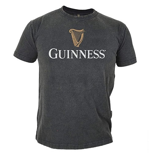 Guinness Distressed Trademark Label Classic Short Sleeve T-Shirt M T-Shirt product image with Classic