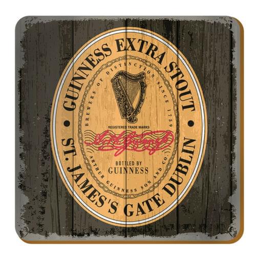 Guinness Nostalgic Coaster - Label Coaster product image