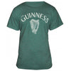 Guinness Green Vintage Heathered Harp Tee Size XXL