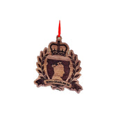 Gone with the Grain King Charles III Silhouette Ornament product image with King Charles