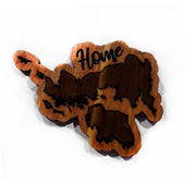 Gone with the Grain British Isles Outline Fridge Magnet product image with British