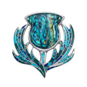 Heathergems Brora Thistle Heathergem Brooch. product image