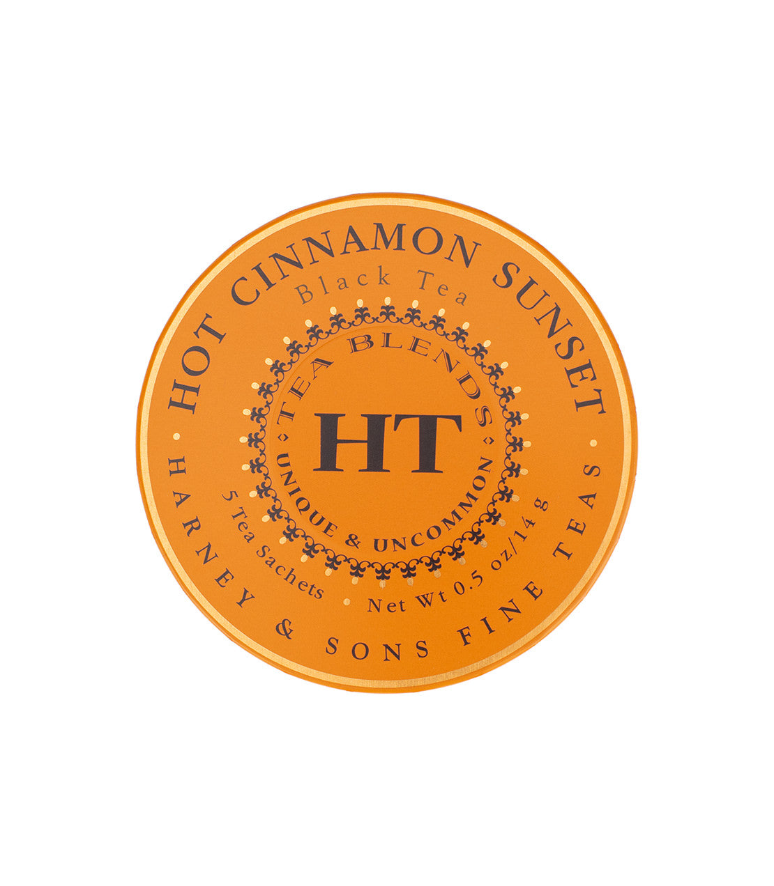 Harney & Sons Tagalong Hot Cinnamon Sunset Tin of 5 Sachets Tin