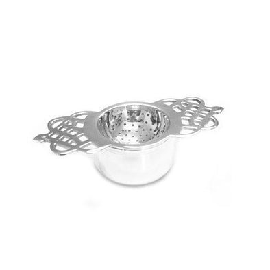 Harney & Sons Silver Plated Tea Strainer, Short Handle