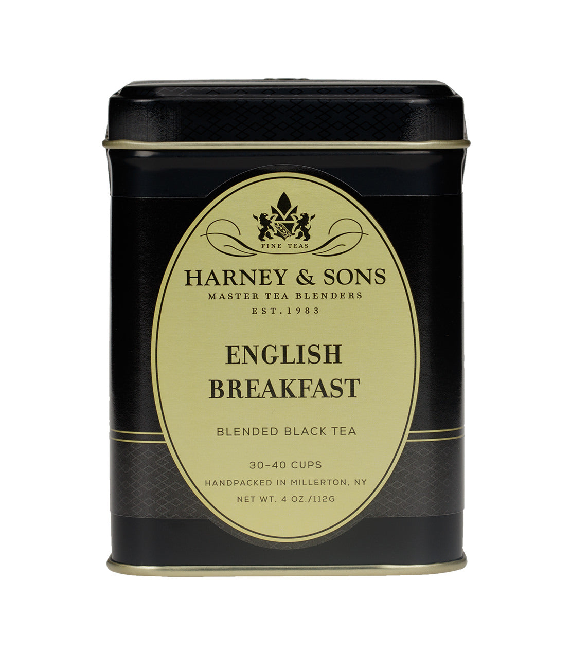 Harney & Sons Loose Leaf Black Tea, English Breakfast, 4 Oz Tin