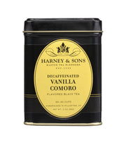 Harney & Sons Decaf Vanilla Comoro 3oz Tin product image