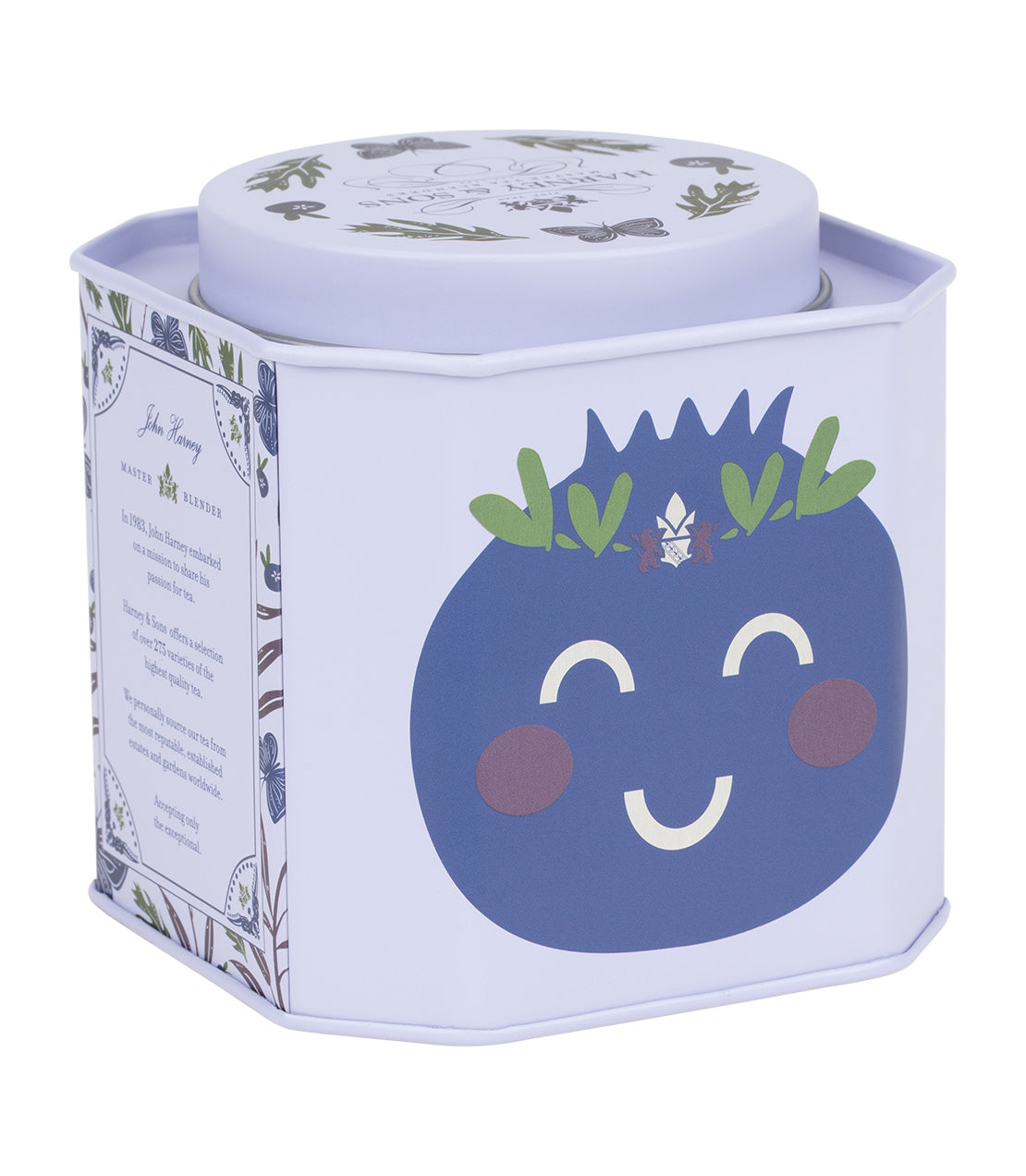 Harney & Sons Blueberry Green 30ct sachets Tin