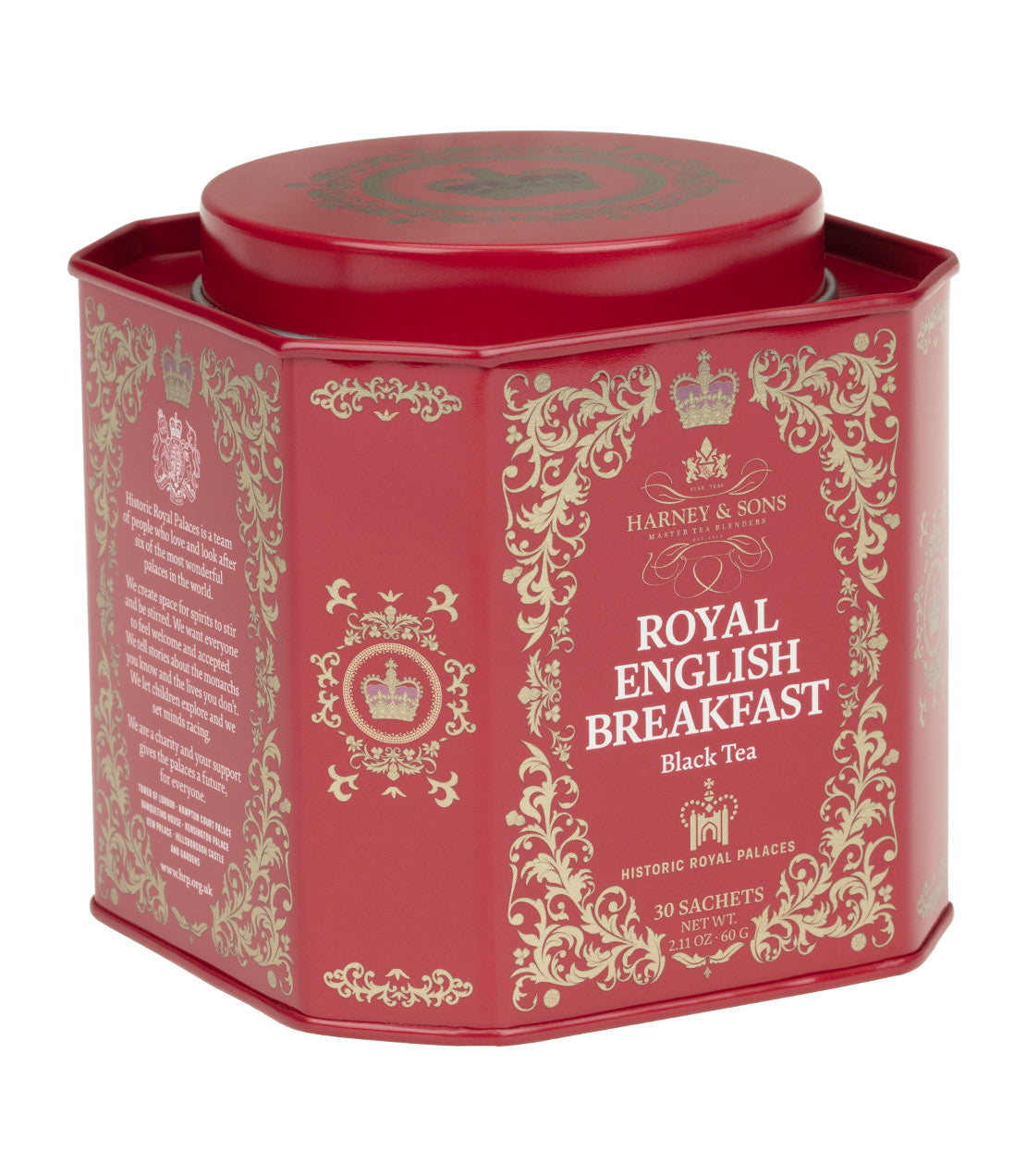 Harney & Sons Hrp Royal English Breakfast Tea 30Ct Sachet 75G Tin