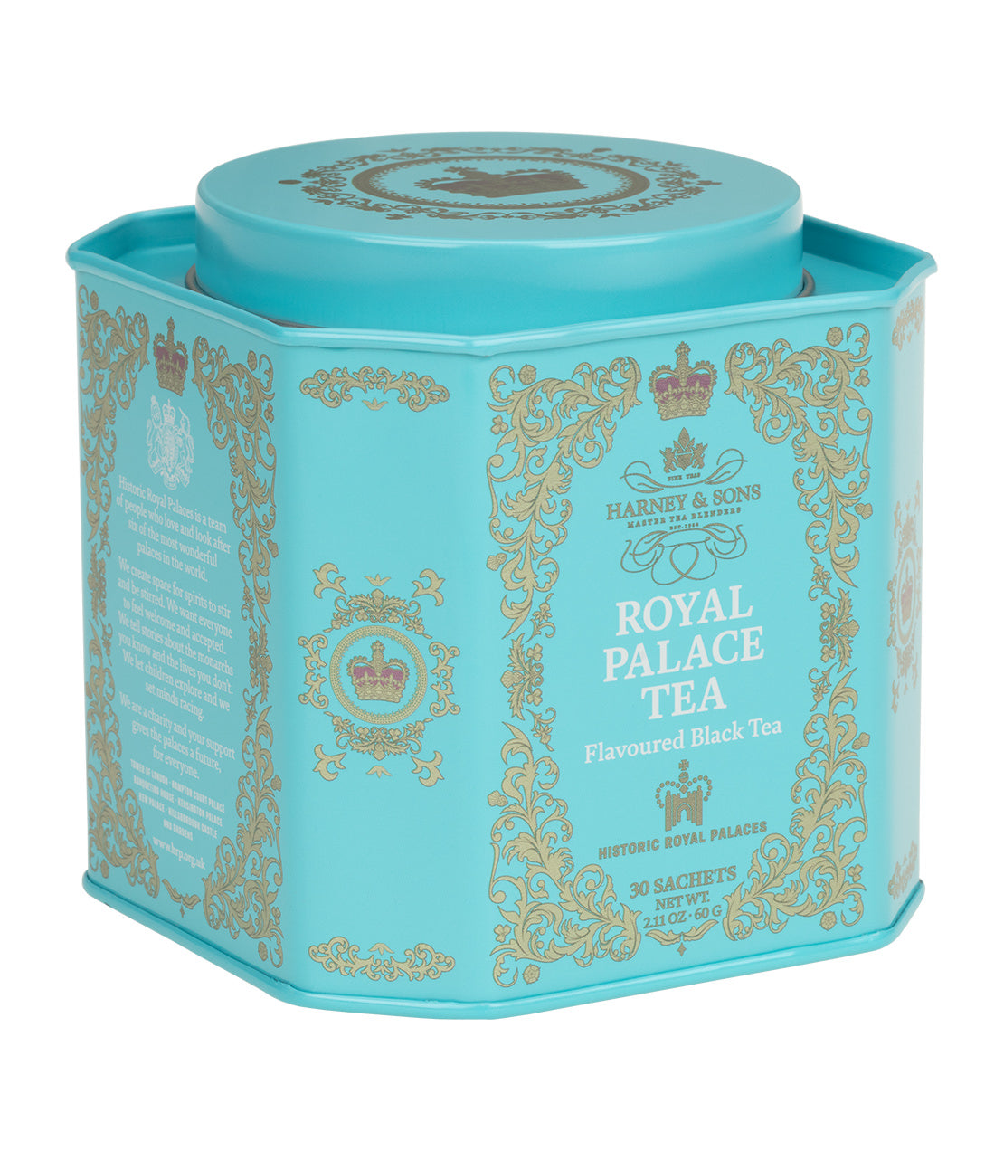 Harney & Sons Royal Palace Tea Sachets 30 Count 75G Tin