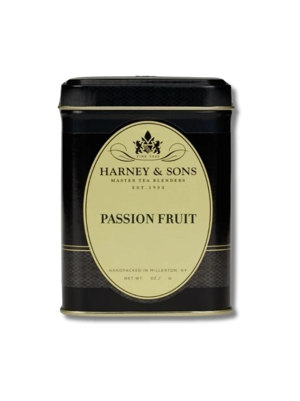 Harney & Sons Passion Fruit Black Flavored Tea Tin 4oz Tin product image