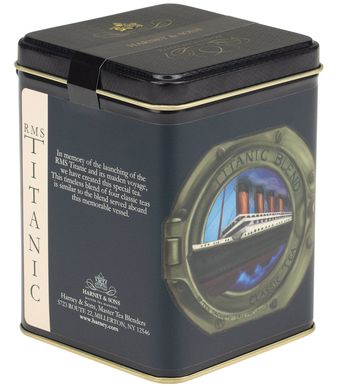 Harney & Sons Tea - Titanic Sachets 20ct Tin