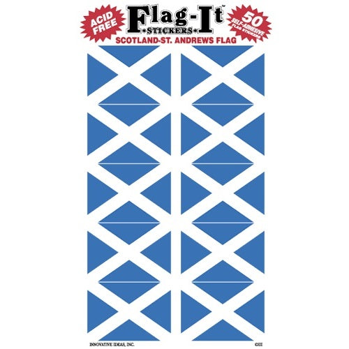 Flag-It Scotland Cross Stickers