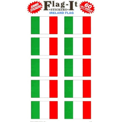 Flag-It Irelands Flag Stickers Set