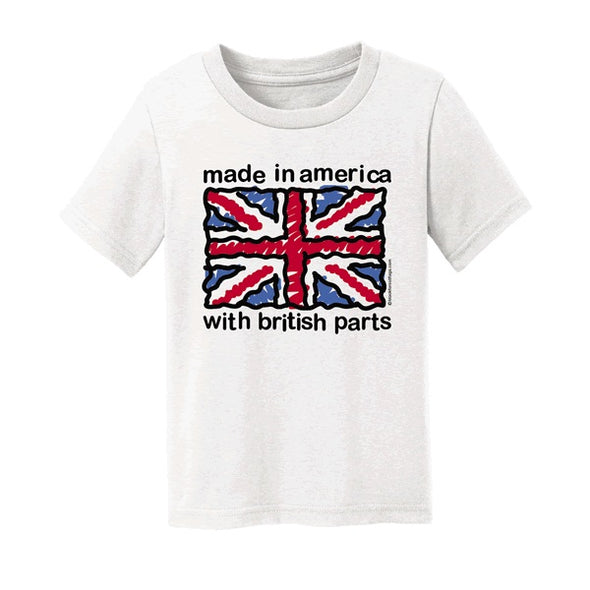 Innovative Ideas British Part Toddler (Made in America) T-shirt 4T (4 Years)