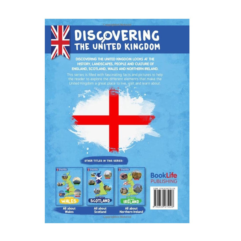 All About England (Discovering The United Kingdom) Book
