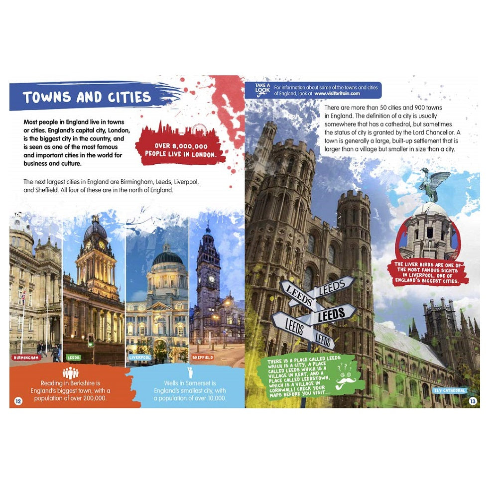 All About England (Discovering The United Kingdom) Book