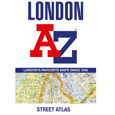London A-Z Street Atlas Book