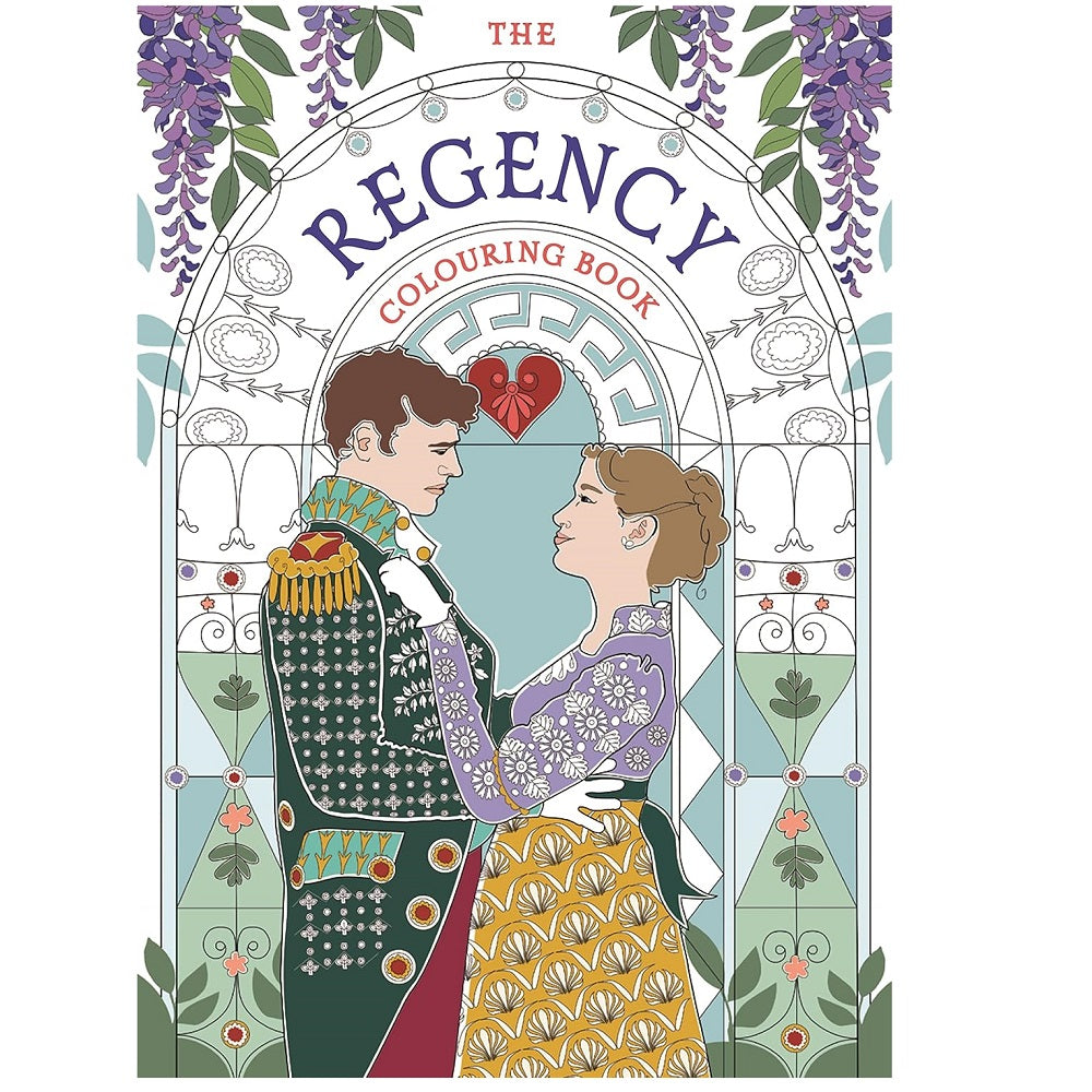 The Regency Colouring Book by Amy Jane Adams Book