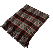 Kinloch Anderson Lambswool Throw in City of Edinburgh Tartan product image with Lambswool, Tartan