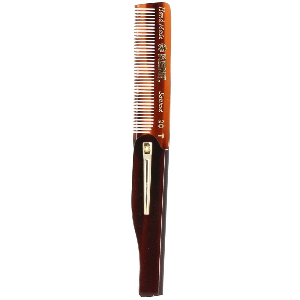 Kent Fine Folding Pocket Comb - 20T