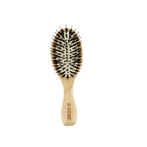 Kent-Pure Flow Vented Oval Cushion Bristle Nylon Mix Hairbrush
