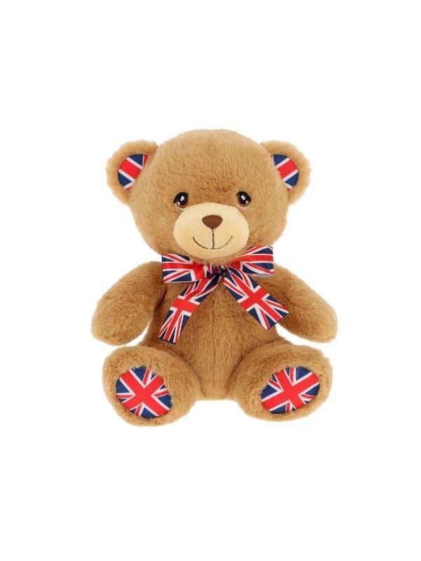  Keel Toys Keeleco Bear With Union Jack 18CM Best of British NBPT  Decorative Accessories Keel Toys.