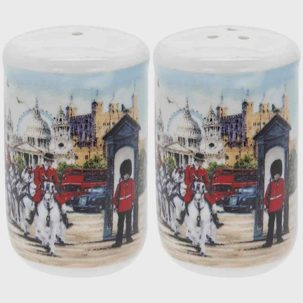 Lesser & Pavey London Collage Salt & Pepper Shaker product image with London