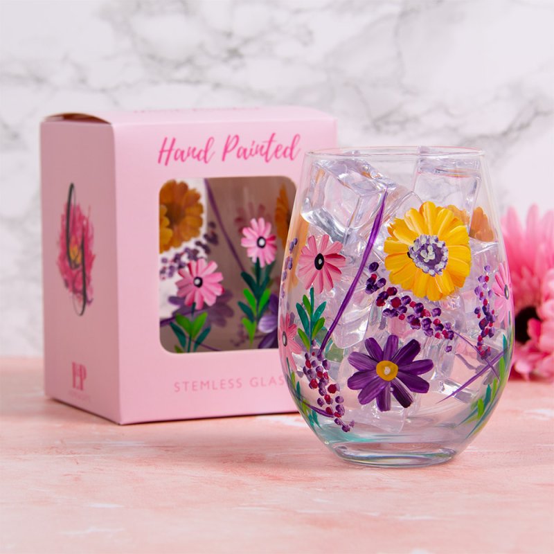 Lesser & Pavey - Sunflower Stemless Glass