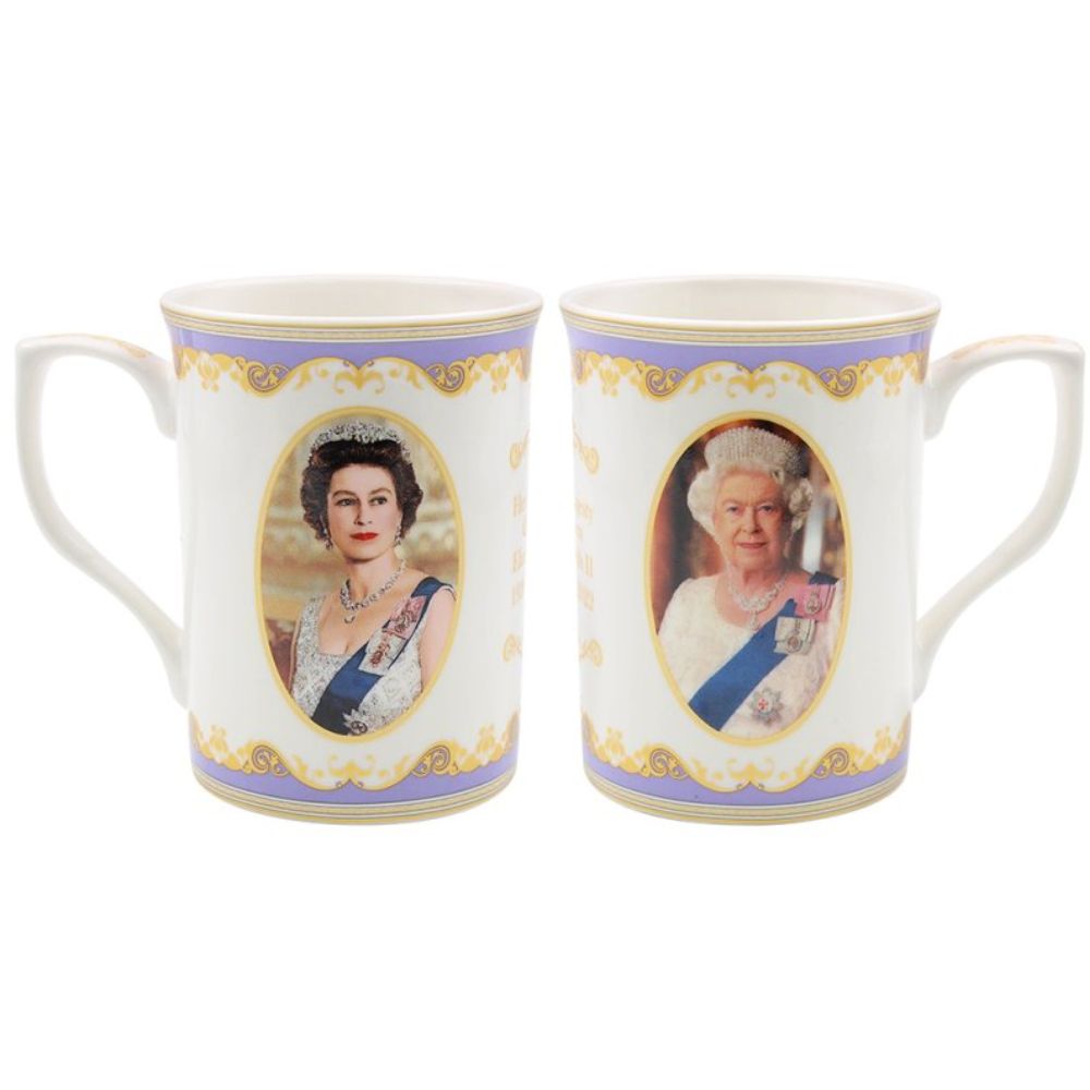Lesser & Pavey Her Majesty Queen Elizabeth II Mug product image with Queen
