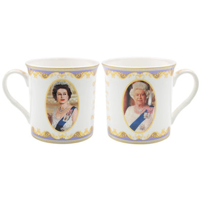 Lesser & Pavey Her Majesty Queen Elizabeth II Mug