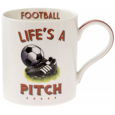 Lesser & Pavey Football Mug - Life's A Pitch