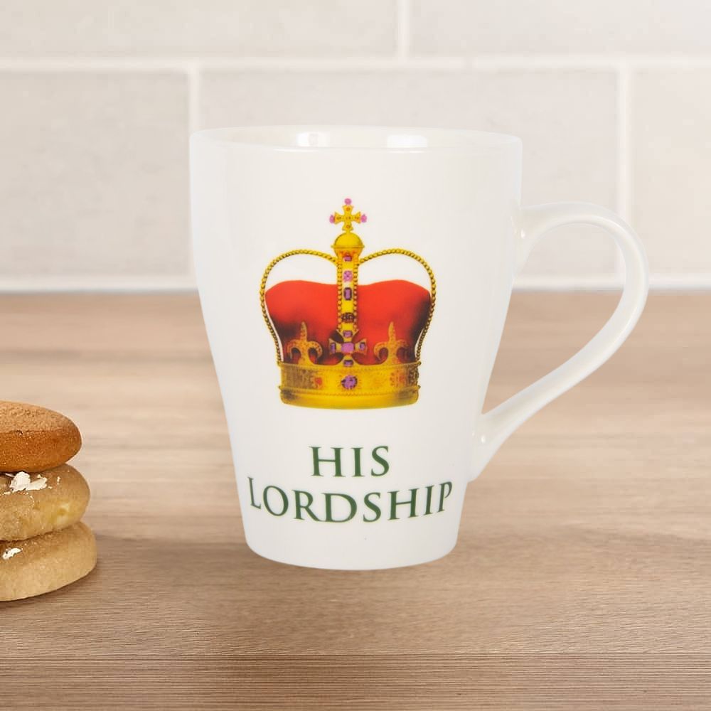  Lesser & Pavey His Lordship Latte Mug Best of British NBPT  Cups & Mugs Lesser & Pavey.