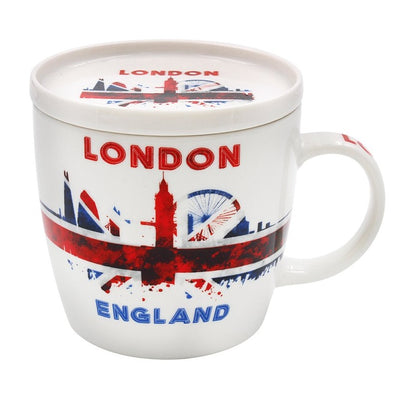 Lesser & Pavey London Skyline Mug & Coaster