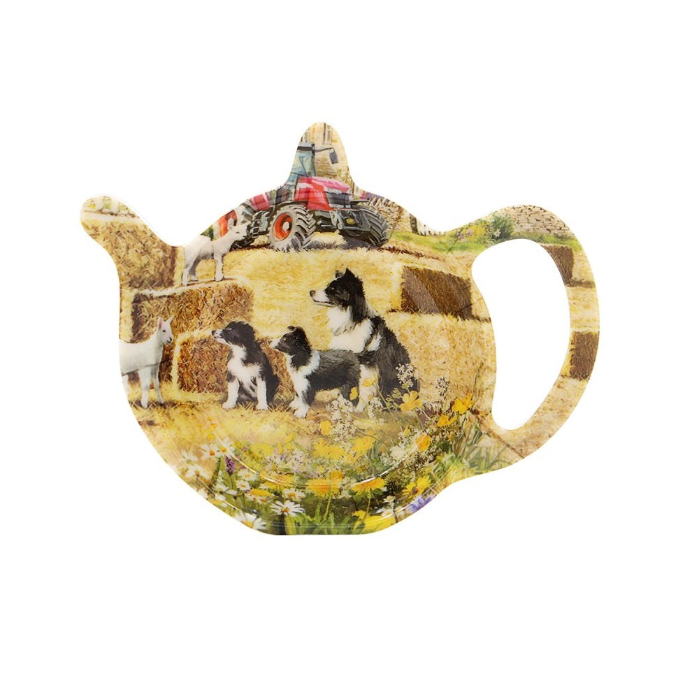 Lesser & Pavey Collie & Sheep Teabag Tidy
