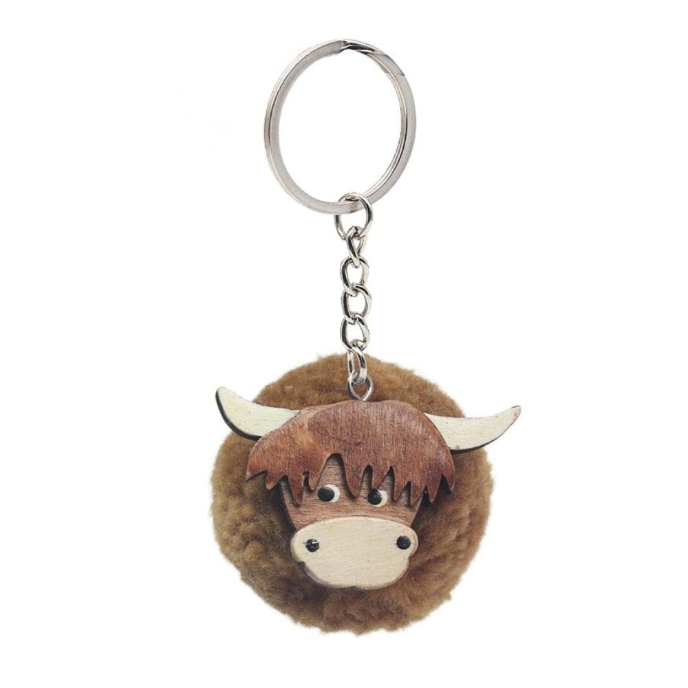Lesser & Pavey Highland Cow Keyring