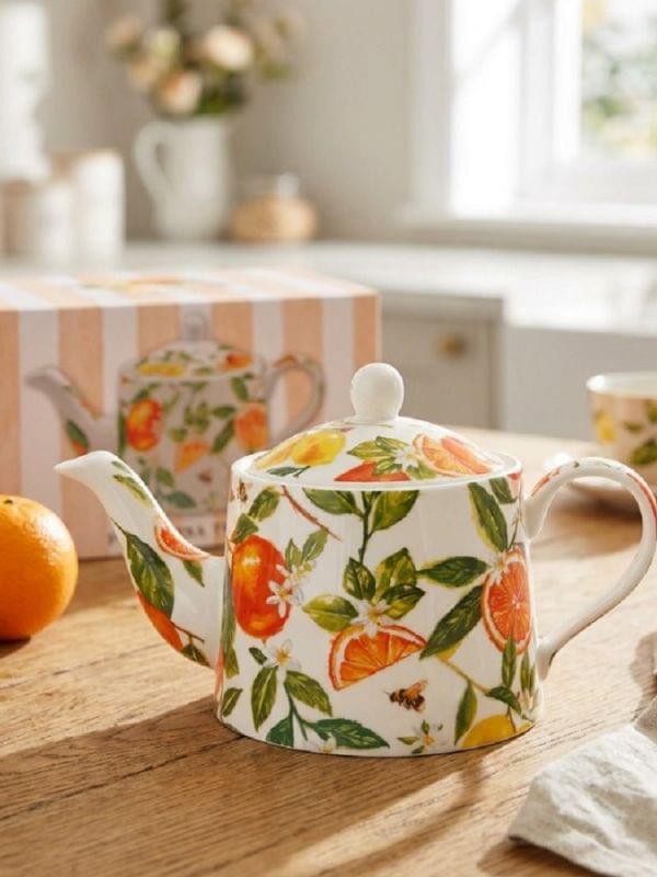Lesser & Pavey Oranges & Lemons Tea Pot